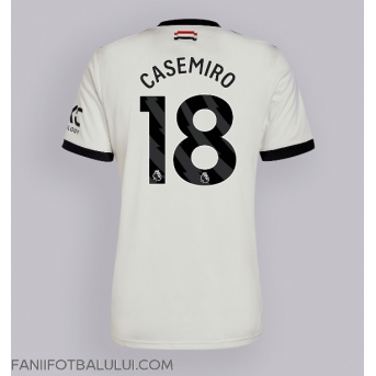 Manchester United Casemiro #18 Tricou Fotbal Replică 2024-25 Barbati Treilea